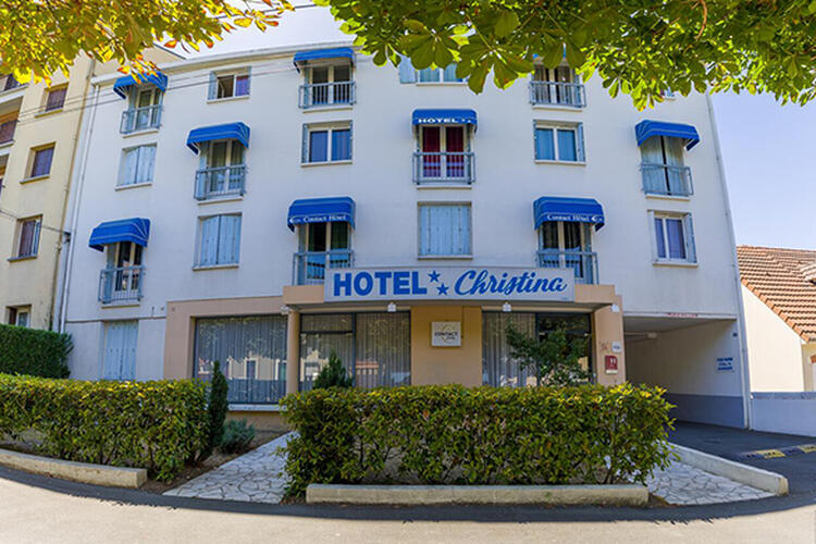 Vue extérieure de l'hôtel Christina