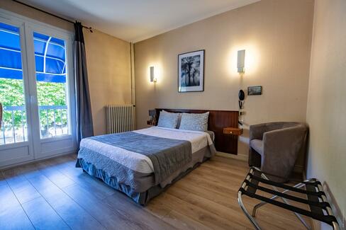 Chambre confortable pour deux personnes